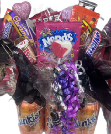6 pack pop bouquet  in Baker, MT | Classy Cactus Floral