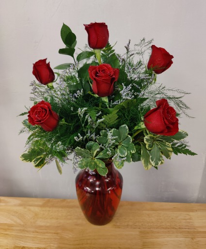 LS red local mesa florist delivery 