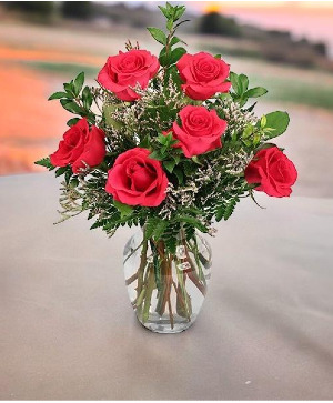 Red Rose Arrangement Rose Arrangement