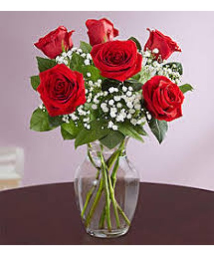 6 center piece  Roses 