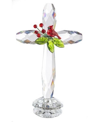 7.5" Cardinal Stand Cross 