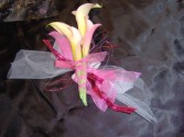 Light Pink Cala Lily Wrist Corsage