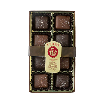 8 pc Sea Salt Caramels Gift Box 