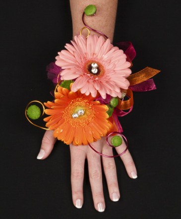 FUN GERBERA DAISIES Prom Flowers in Portage, IN | Petal & Vine Flower Shop