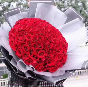 99 stems roses  
