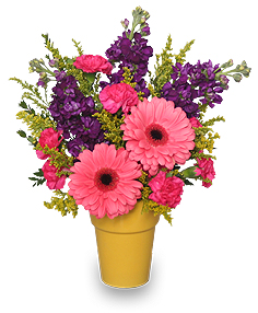Happy-Go-Lucky Garden Flowers to Say Thank You in Canon City, CO | TOUCH OF LOVE FLORIST AND WEDDINGS