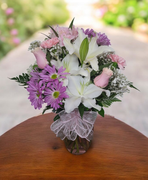 Pretty Lavender and Pink Bouquet FHF-E999 