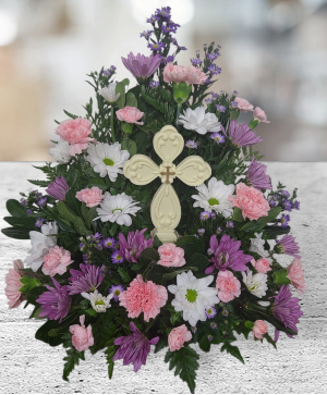 Sanctity OF Love Bouquet FS-983 Fresh Flower Keepsake local only