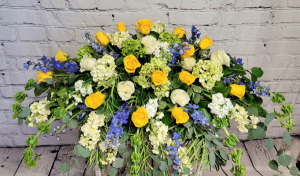 A Beautiful Life Casket Spray 