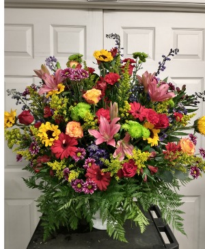 A Beautiful Life Fresh Urn  Arrangement