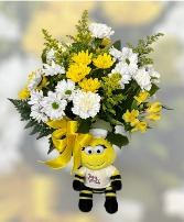 A Bee Well Bouquet FHF-GW512 Fresh Flower Arrangement (Local Delivery Area Only)