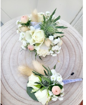 A Bit Of Country Wrist Corsage  