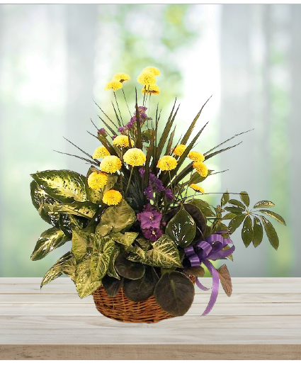 A Bit of Yellow Sunshine Basket 