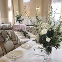 A Black Tie Affair  Reception Table Centerpieces 