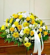 A Bright Sunny Life Casket Spray FS-992 