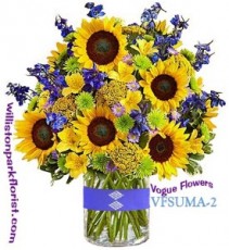 A BURST OF SUNSHINE Floral Arrangement