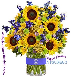 A BURST OF SUNSHINE Floral Arrangement
