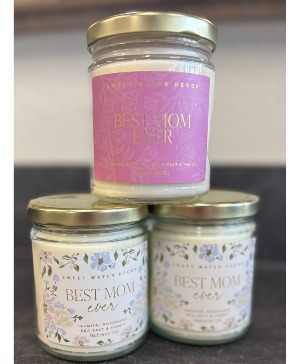 Best Mom Ever candle gift