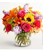A Colorful summer fresh arrangement