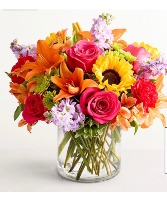 A Colorful Summer Fresh Arrangement