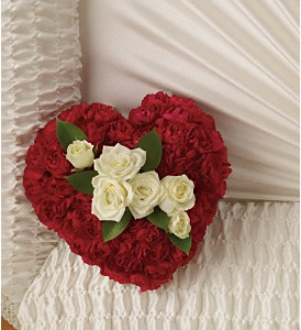 A Devoted Heart Casket Insert 