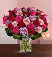 Blushing Beauty Valentine Dozen Roses  