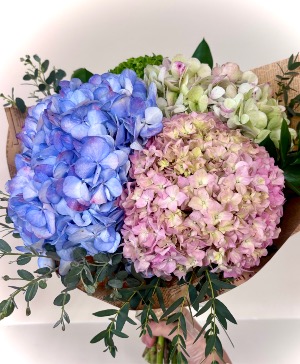 A floral Snow cone  Paper arrangement 