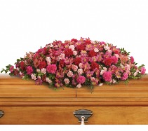 A Full Life  Casket Spray 