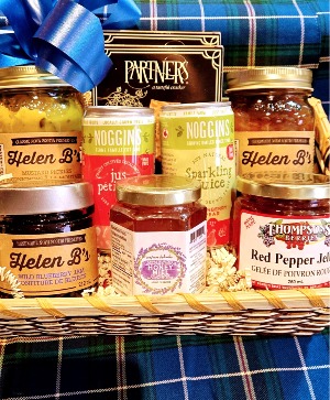 THE NOVA SCOTIAN A  basket of savoury local samples