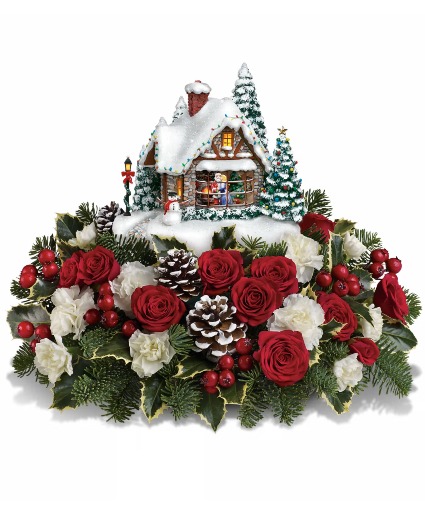 Vintage A Kiss From Santa Kinkade (2005) 