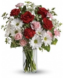 A Kiss in the Park Vase arrangement