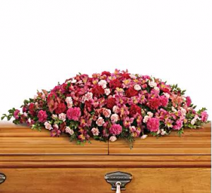 A Life Lived Casket Spray