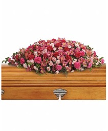 A Life Loved Casket Spray 
