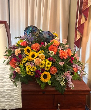 A Life That Bloomed 1/2 Casket