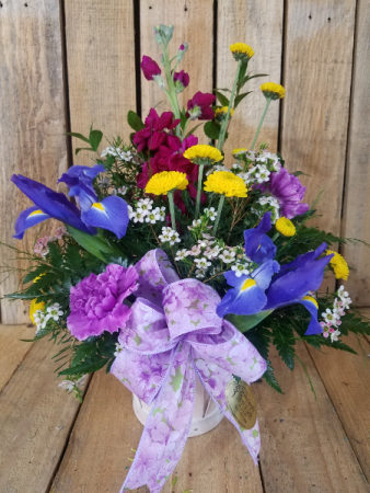 A little bit of sweetness Basket arrangement 