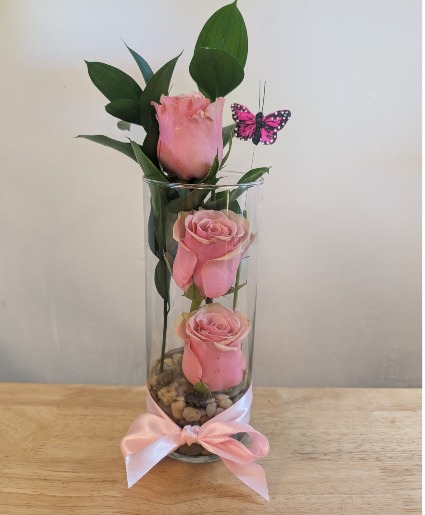 A little love pink roses  Mesa  apache junction 