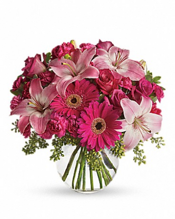 A Little Pink Me Up T10-3 13.25"(w) x 14.5"(h)