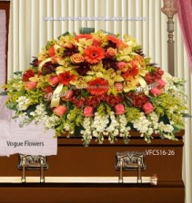 Endless Devotion Sympathy Casket Spray