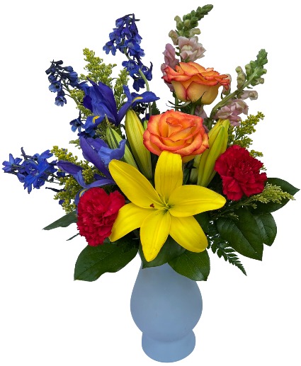 Spring Aura Vase Arrangement