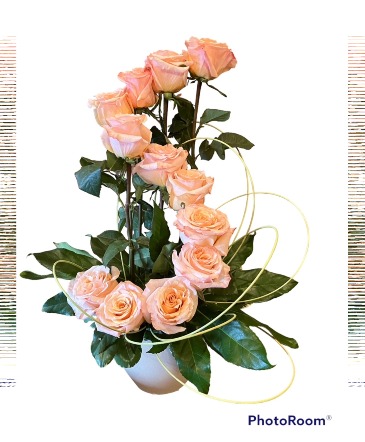 A Path to My Heart Rose Arrangement  in Cary, IL | PERIWINKLE FLORIST