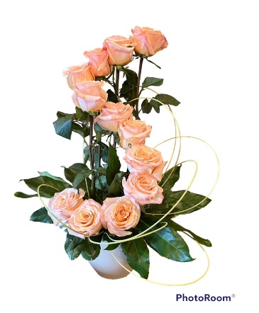 A Path to My Heart Rose Arrangement  in Union, IL | Poplar Creek Floral