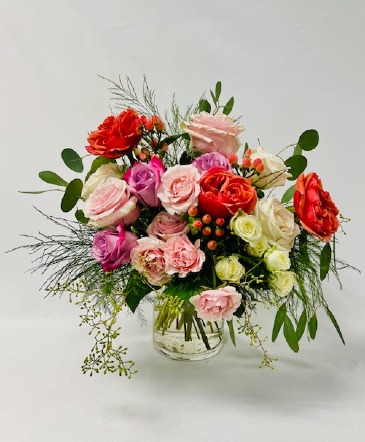 A Rose By Any Other Name Rose Arrangement in Janesville, WI | Floral Expressions