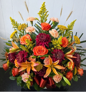 A Vibrant Life Sympathy Basket