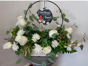 A Visit From Heaven Keepsake Floral Arrangement 