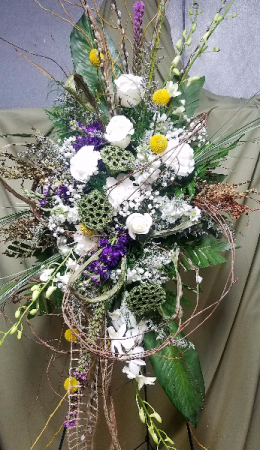 A Walk in the Woods Easel arrangement
