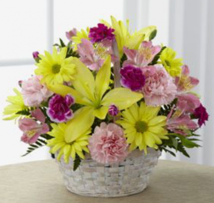 A Wonderful Surprise    FHF-28 Basket Arrangement