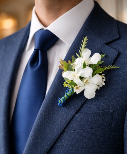 ORCHID ARRANGEMENT Boutonnière