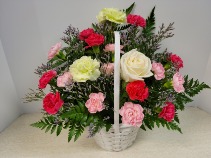 A49 White Basket