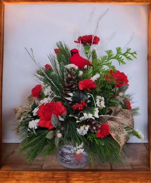 Cardinal Expressions FHF-C0325 Fresh Flower Arrangement  local only
