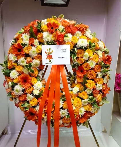  In Loving Memory Autumn Wreath 